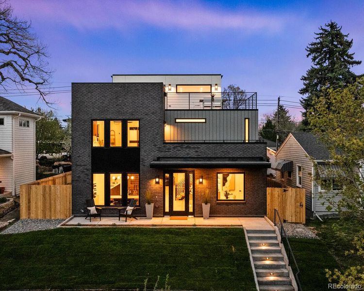 Front exterior of a new home in , Denver, CO, highlighting curb appeal (Image 2). Front exterior of a new home in , Denver, CO, highlighting curb appeal (Image 2).