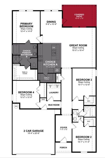 2D floor plan layout of this home in Legacy Hills, Rio Medina, TX (Image 2). 2D floor plan layout of this home in Legacy Hills, Rio Medina, TX (Image 2).