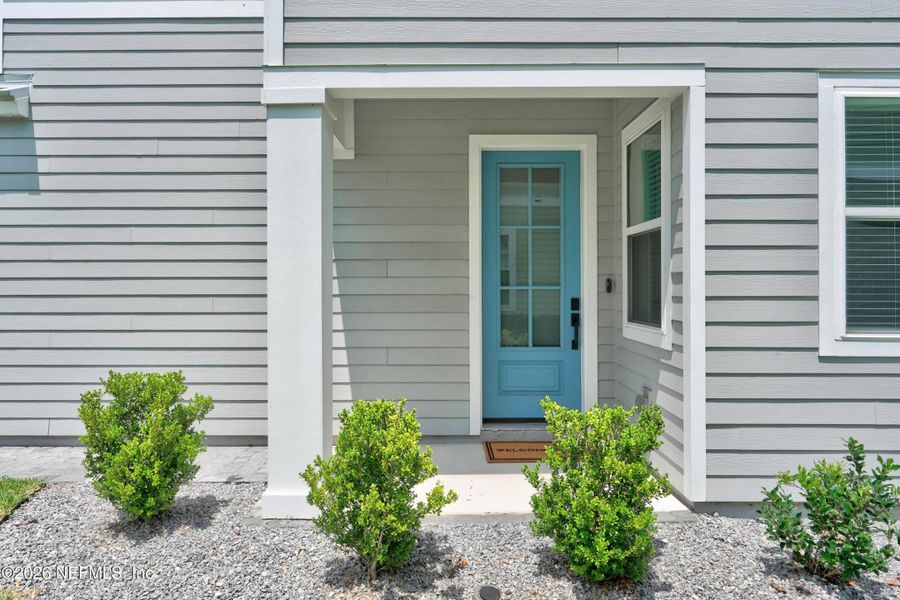 Exterior details and patio area of a home in , St. Johns (Image 3). Exterior details and patio area of a home in , St. Johns (Image 3).