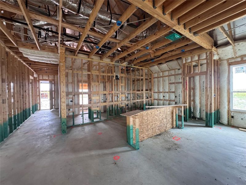 In-progress construction of a new home in Willow Springs, Creedmoor, TX (Image 26). In-progress construction of a new home in Willow Springs, Creedmoor, TX (Image 26).