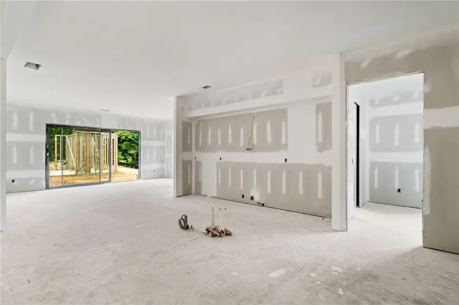 In-progress construction of a new home in , Marietta, GA (Image 7).