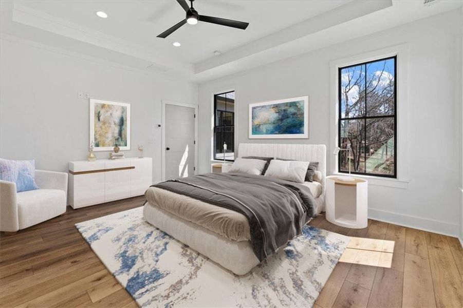 Furnished interior view inside a new home in , Gainesville (Image 13).