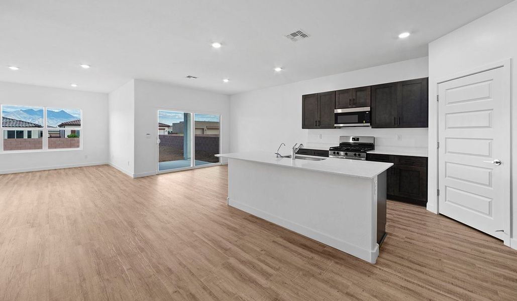 Furnished interior view inside a new home in Solterra, Green Valley (Image 5).