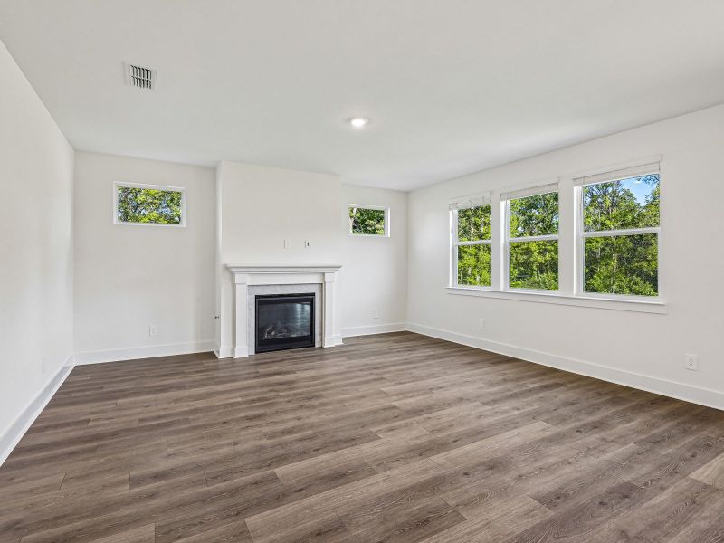 Spacious, unfurnished interior of a new home in Station Hill - Estate Series, Franklin (Image 12).