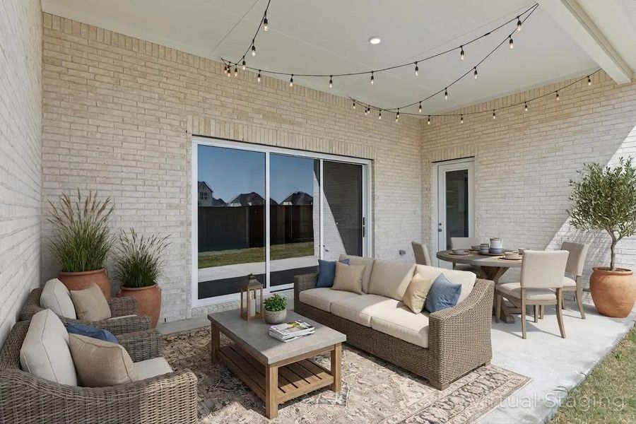 The Overlook II B Covered Porch