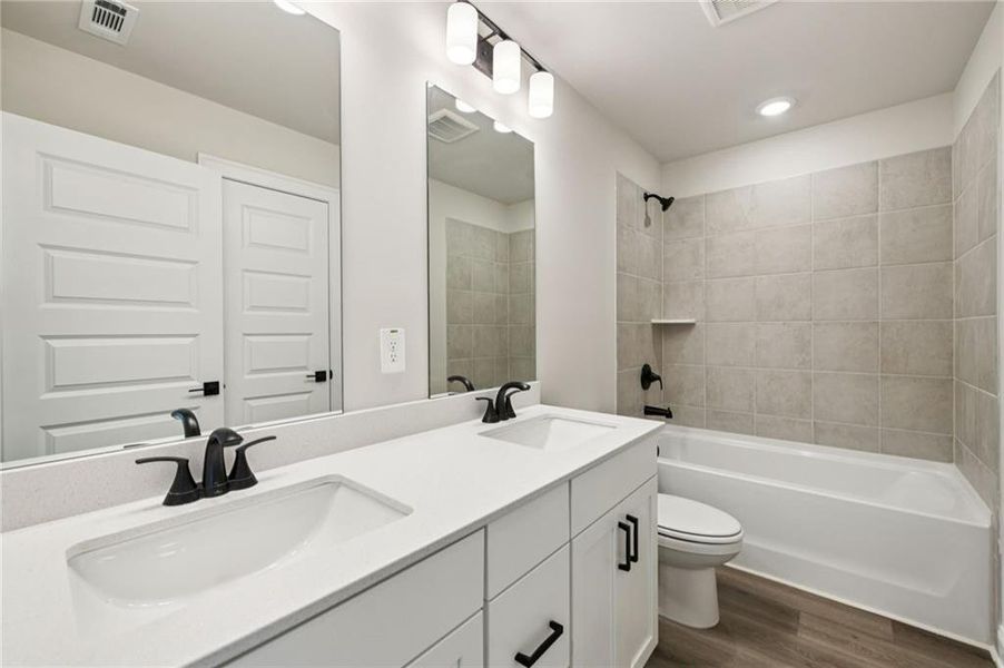 Furnished interior view inside a new home in , Lawrenceville (Image 22).