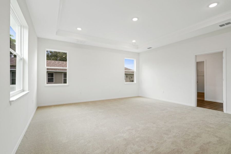Representative unfurnished interior of a home built from the Naples by Holiday Builders in Pine Ridge, Beverly Hills (Image 10).