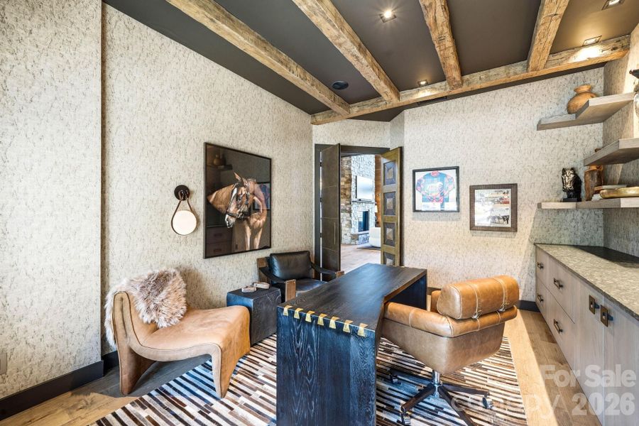 Furnished interior view inside a new home in , Banner Elk (Image 18).