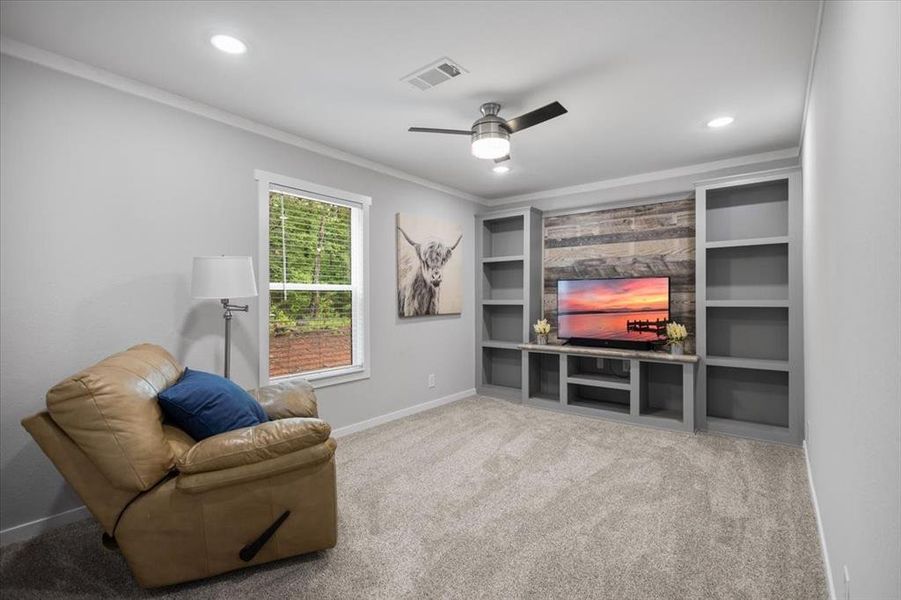 Furnished interior view inside a new home in , Lindale (Image 16). Furnished interior view inside a new home in , Lindale (Image 16).
