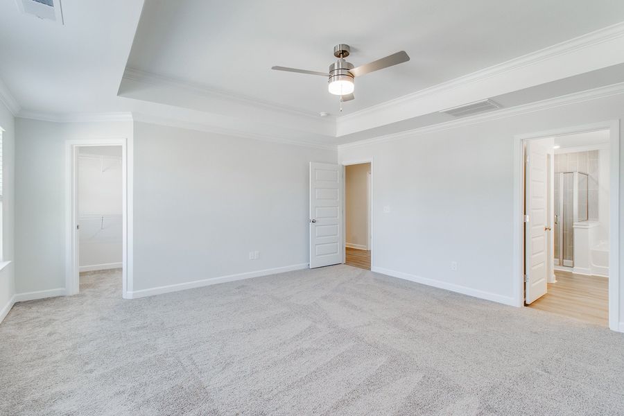 Spacious, unfurnished interior of a new home in Pebble Branch, Chapin (Image 27). Spacious, unfurnished interior of a new home in Pebble Branch, Chapin (Image 27).