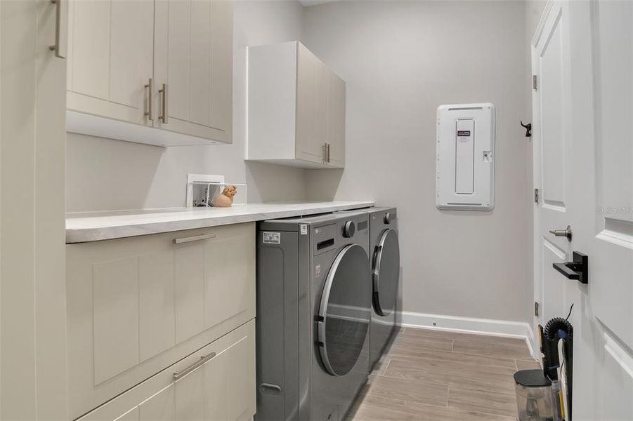 Furnished interior view inside a new home in Wellness Ridge: Chateau Collection, Clermont (Image 17).