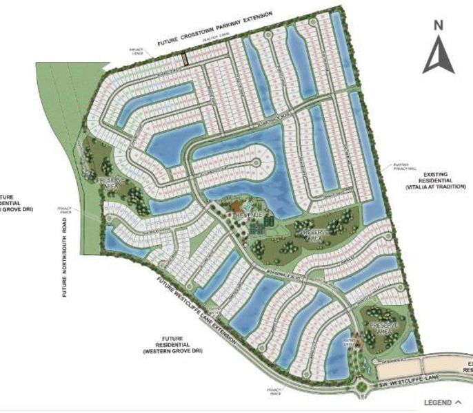 13605 SW Alejandro Court - Community Site Map