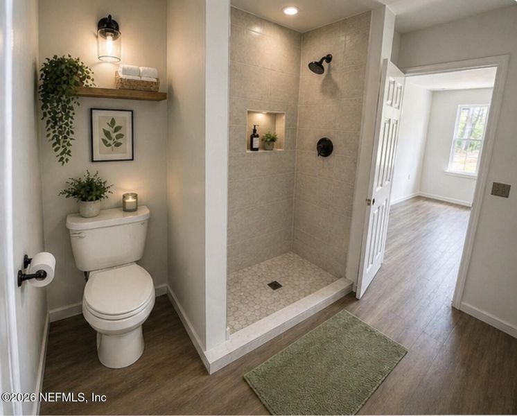 Furnished interior view inside a new home in , Jacksonville (Image 5).