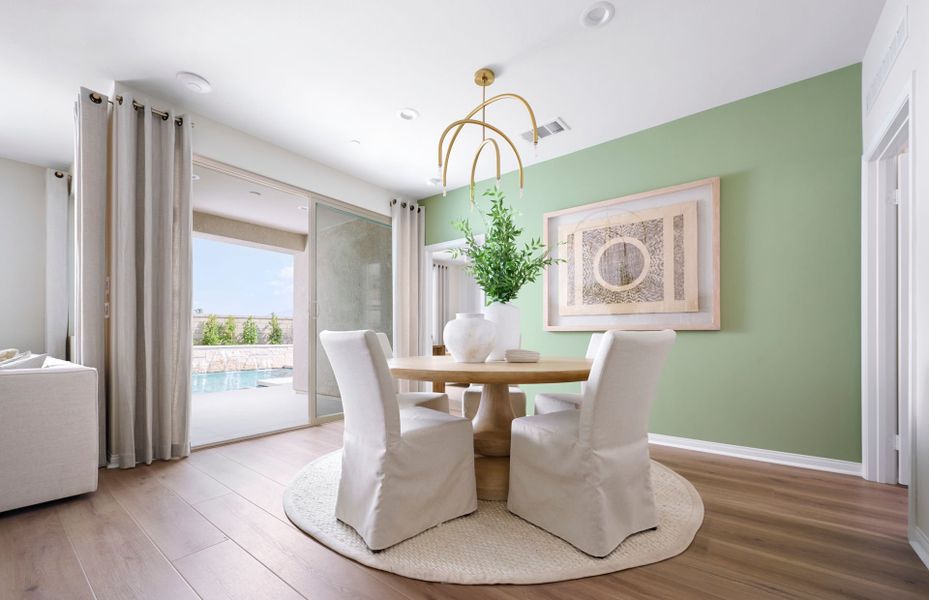 Representative furnished interior of a home built from the Bayley by Del Webb in Sun City Festival, Buckeye (Image 8).