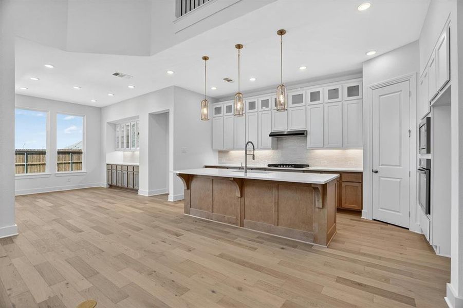 Furnished interior view inside a new home in Tavolo Park, Fort Worth (Image 4).