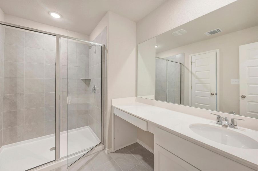 Furnished interior view inside a new home in Carillon, Manor (Image 6).