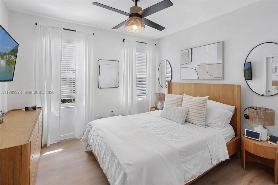 Furnished interior view inside a new home in Sebastian Isles, Florida City (Image 16). Furnished interior view inside a new home in Sebastian Isles, Florida City (Image 16).