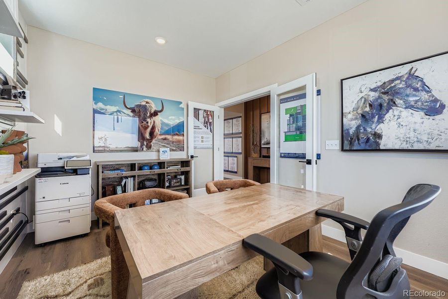 Furnished interior view inside a new home in Wolf Creek Run, Strasburg (Image 18).