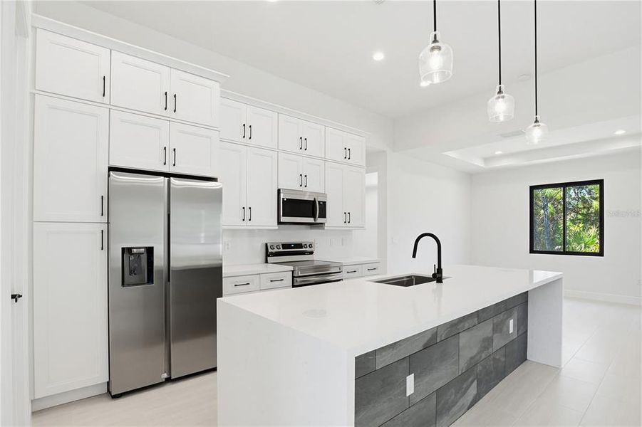 Furnished interior view inside a new home in , North Port (Image 10).