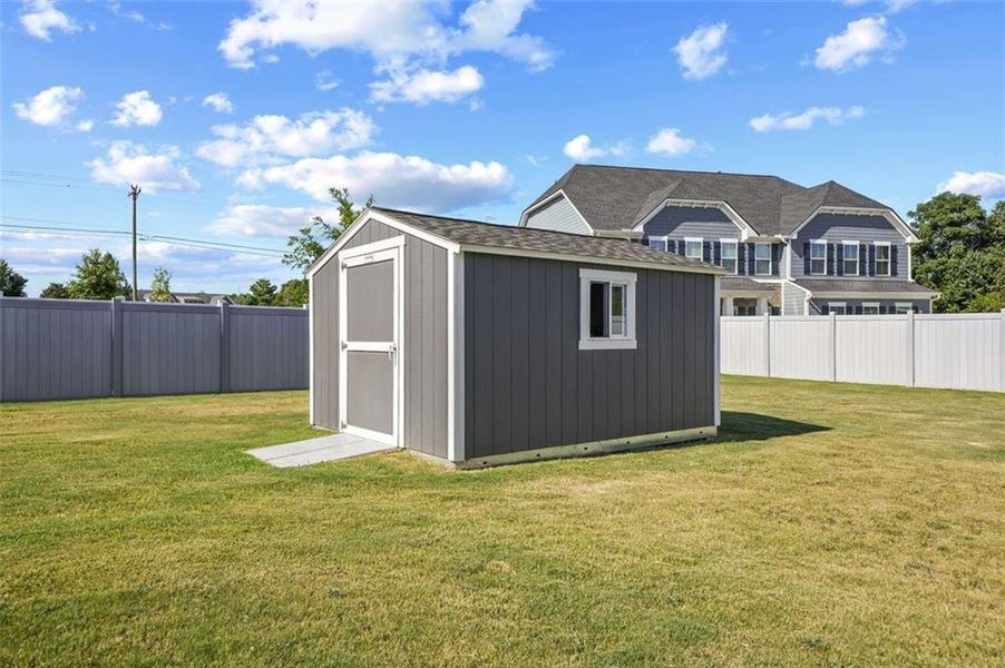 Front exterior of a new home in , Locust Grove, GA, highlighting curb appeal (Image 19).