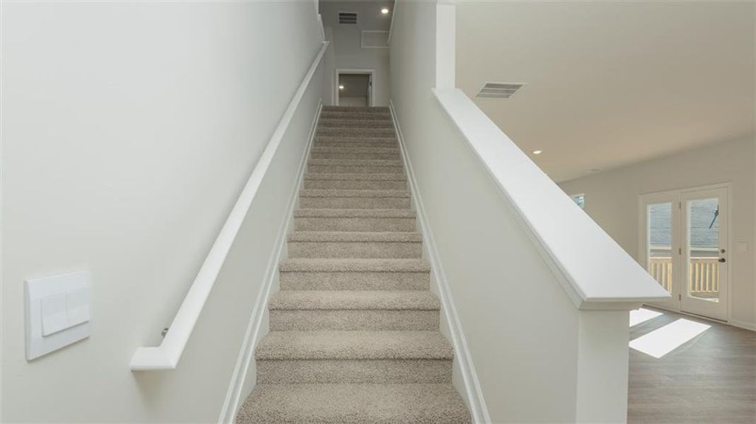 Spacious, unfurnished interior of a new home in Brooks Village, Dacula (Image 22).