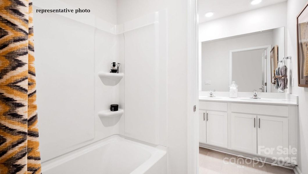 Furnished interior view inside a new home in Sonoma Hills, Charlotte (Image 11).