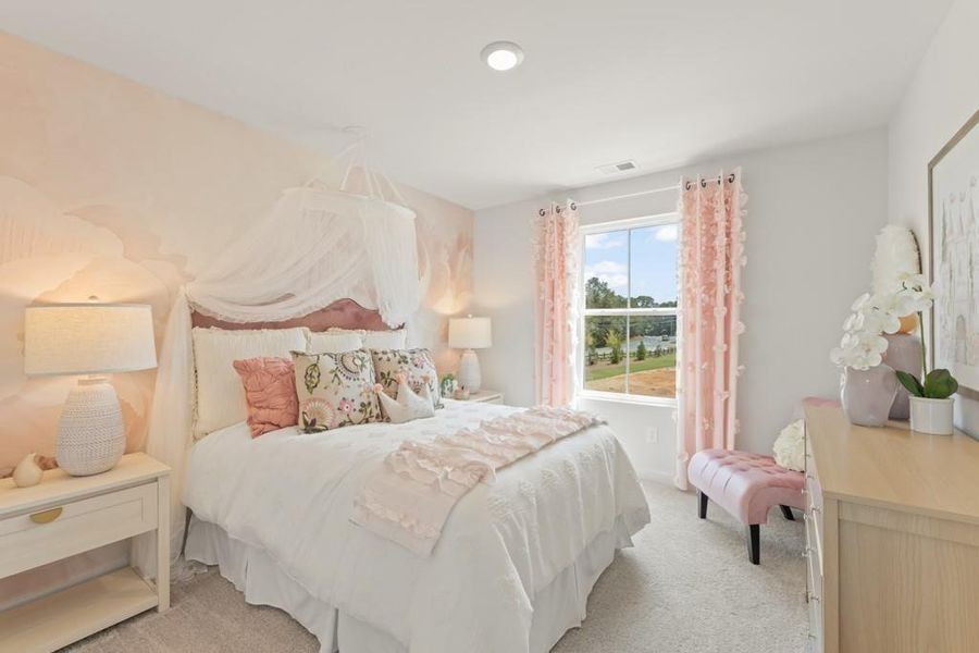 Furnished interior view inside a new home in Union Heights, Flowery Branch (Image 7). Furnished interior view inside a new home in Union Heights, Flowery Branch (Image 7).