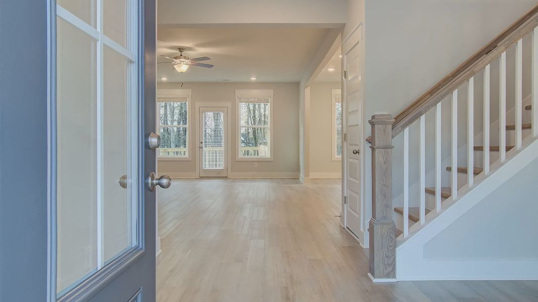 Representative furnished interior of a home built from the Lauren II by DRB Homes in Saddleridge, Senoia (Image 5). Representative furnished interior of a home built from the Lauren II by DRB Homes in Saddleridge, Senoia (Image 5).