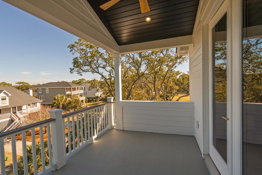 Exterior details and patio area of a home in , Edisto Island (Image 37). Exterior details and patio area of a home in , Edisto Island (Image 37).