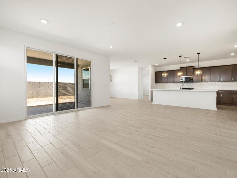 Multi-Slide doors to patio