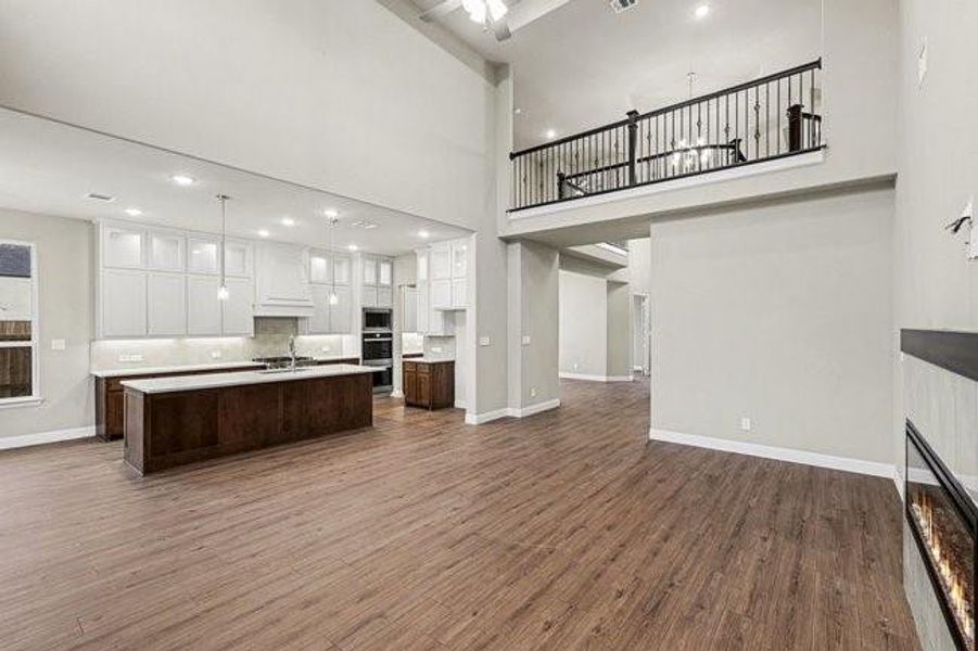 Furnished interior view inside a new home in , Prosper (Image 12).