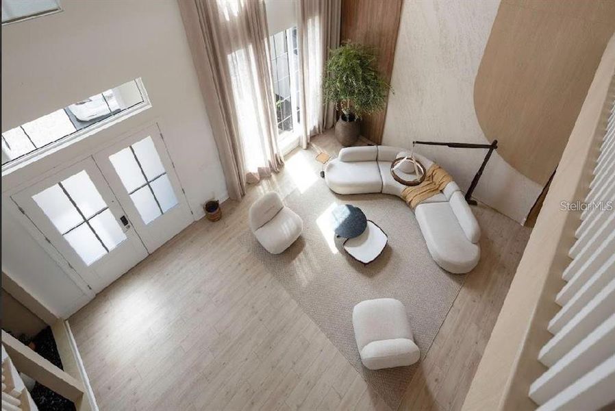 Furnished interior view inside a new home in , Montverde (Image 35). Furnished interior view inside a new home in , Montverde (Image 35).