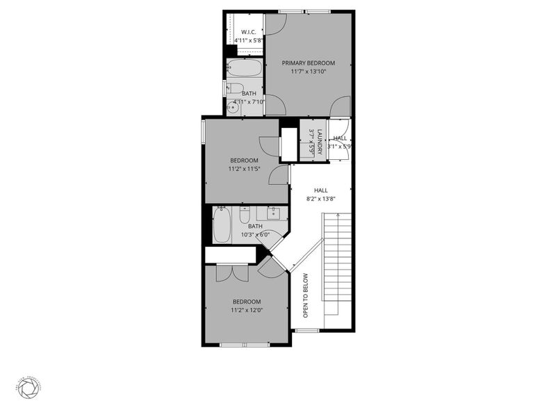 2D floor plan layout of this home in , Houston, TX (Image 5).