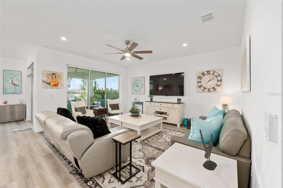 Furnished interior view inside a new home in , Ocala (Image 11).