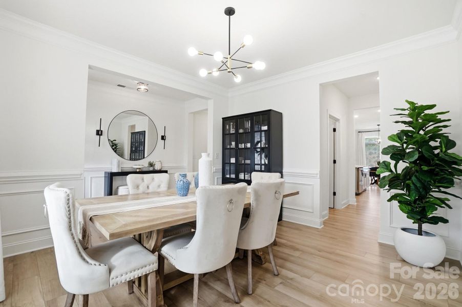 Furnished interior view inside a new home in Summerlin, Mooresville (Image 28).