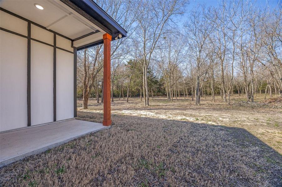 Exterior details and patio area of a home in , Greenville (Image 3).