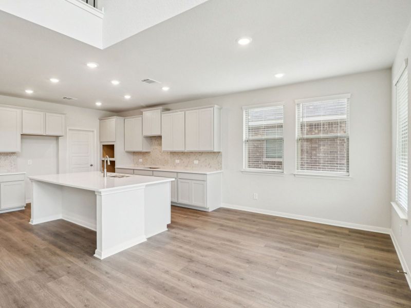 Furnished interior view inside a new home in Fox Falls, Boerne (Image 6).