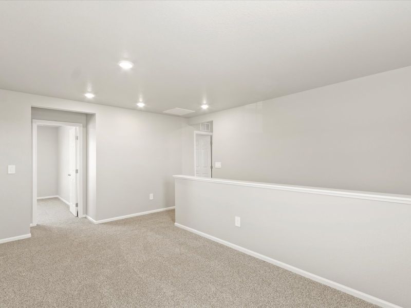 Spacious, unfurnished interior of a new home in Revere at Johnstown, Johnstown (Image 17). Spacious, unfurnished interior of a new home in Revere at Johnstown, Johnstown (Image 17).