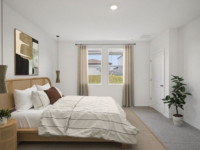 Furnished interior view inside a new home in Magnolia Bay - Premier Series, Nokomis (Image 7).