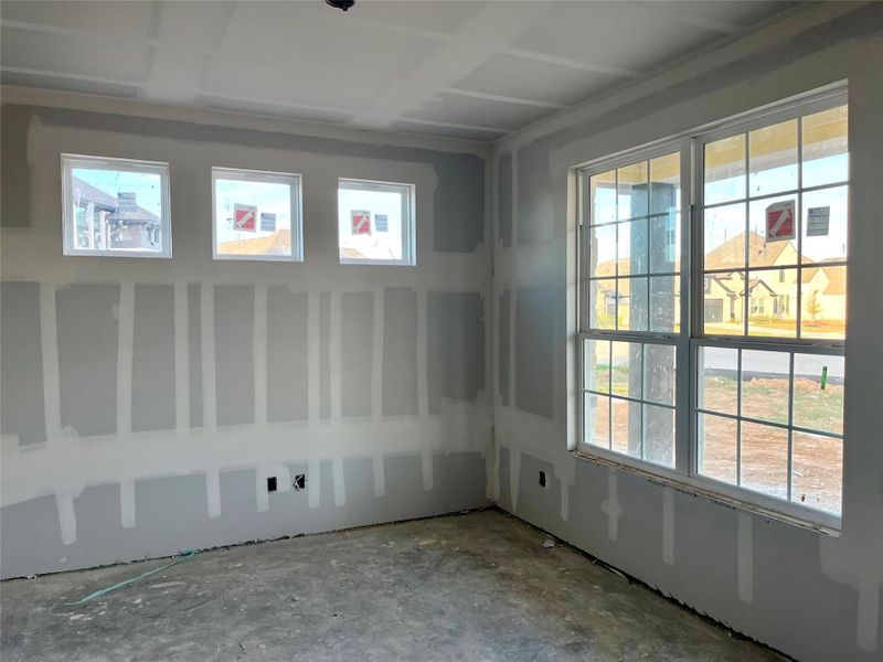 In-progress construction of a new home in Oakwood Estates, Waller, TX (Image 25).