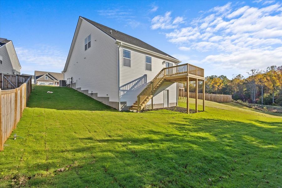 Representative exterior photo of a completed home built from the Iris by Enchanted Homes in Ballentine Ridge, Lyman, SC (Image 15).