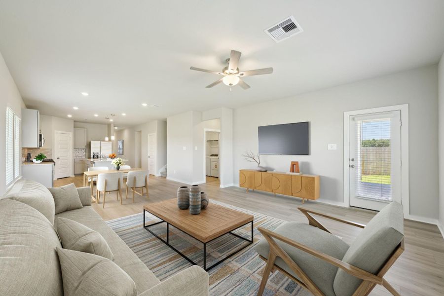 Photo is not of the actual home but is an inspirational photo of builder’s model home and may depict options, furnishings, and/or decorator features that are not included.