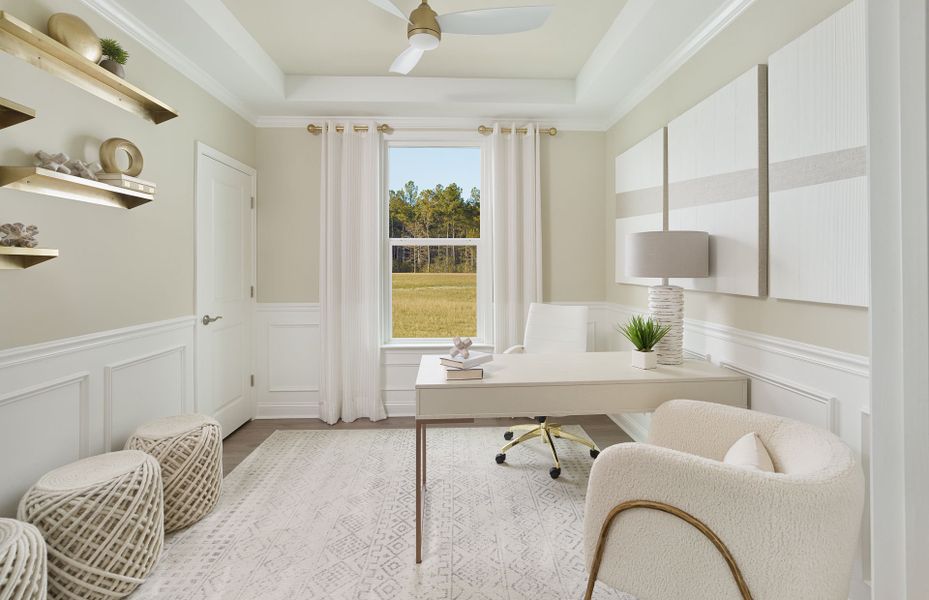 Flexible Room Ideally Located at the Center of the Home