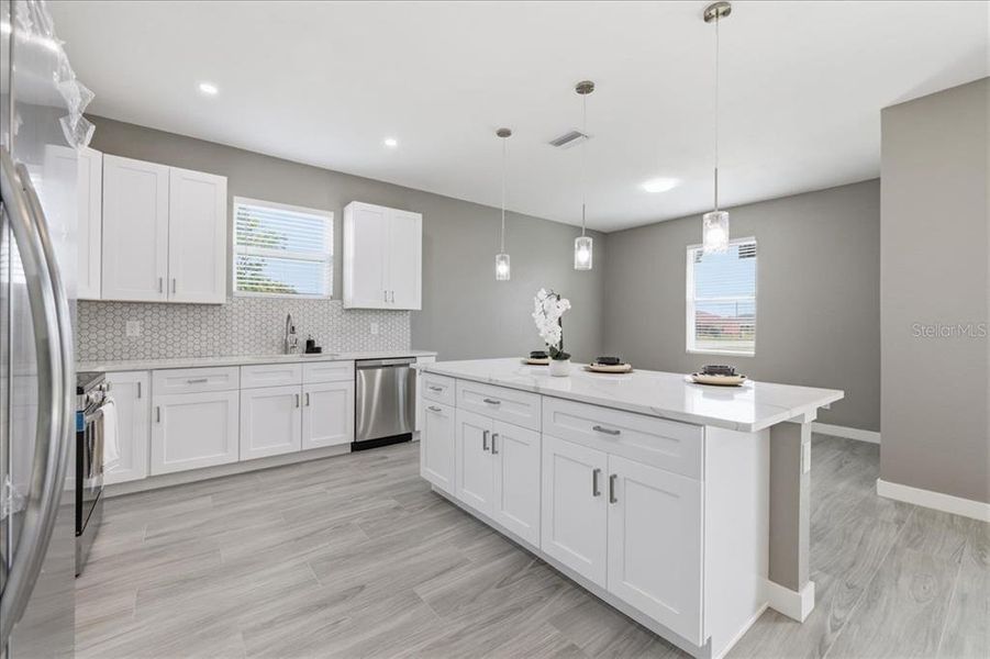Furnished interior view inside a new home in , North Port (Image 8).