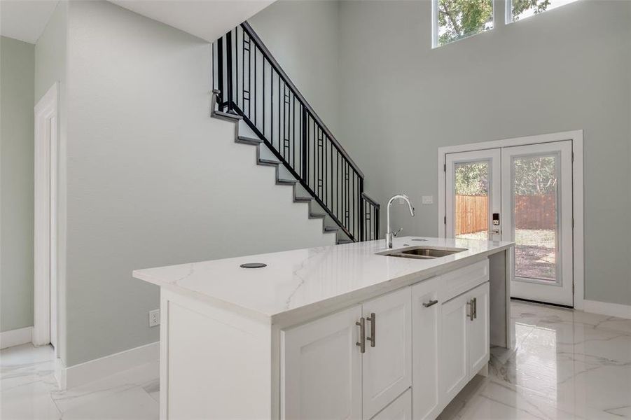 Furnished interior view inside a new home in , Dallas (Image 7). Furnished interior view inside a new home in , Dallas (Image 7).