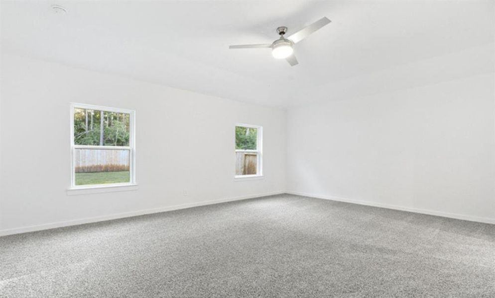 Spacious, unfurnished interior of a new home in The Landing at Hidden Lakes, McKinney (Image 7). Spacious, unfurnished interior of a new home in The Landing at Hidden Lakes, McKinney (Image 7).