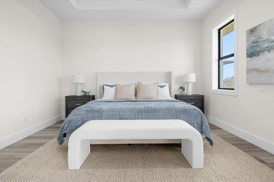 Furnished interior view inside a new home in , Rotonda West (Image 39).