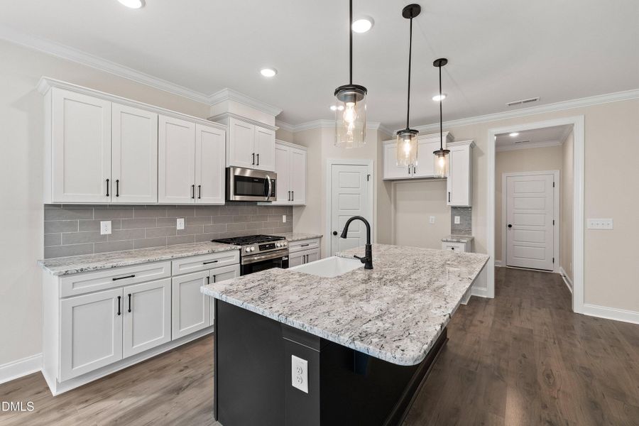 Furnished interior view inside a new home in Baylee Ridge, Selma (Image 6).