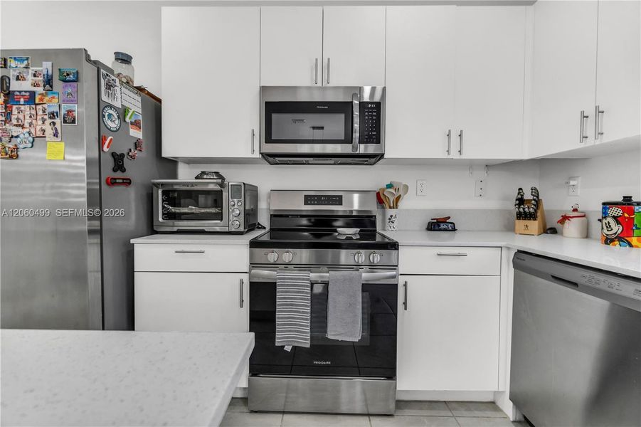Furnished interior view inside a new home in , Miami (Image 35).