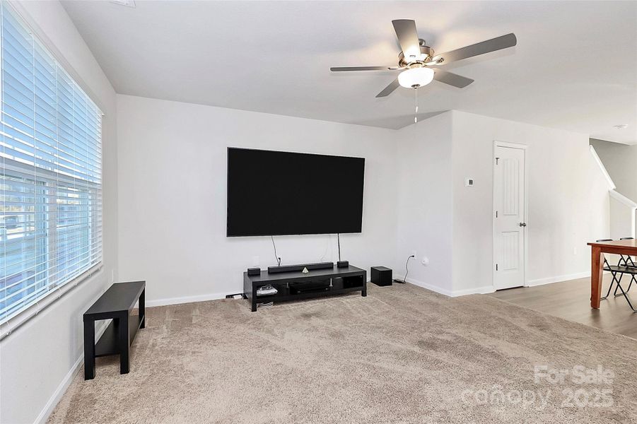 Furnished interior view inside a new home in Creedmore Hills, Charlotte (Image 19). Furnished interior view inside a new home in Creedmore Hills, Charlotte (Image 19).